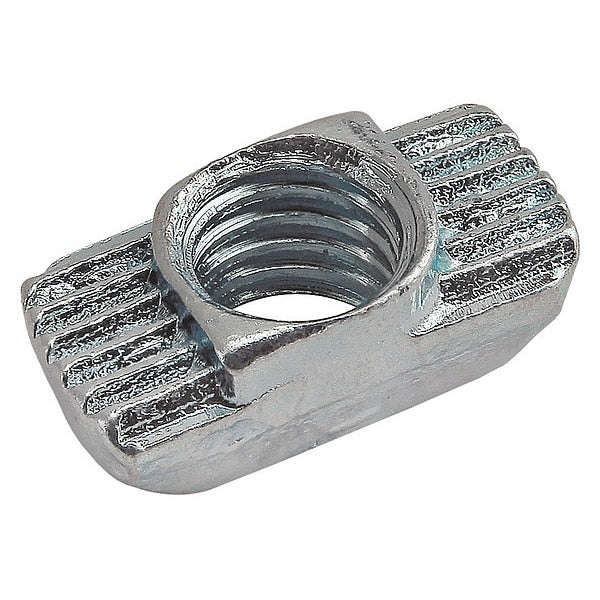 Drop-In T-Nut, Steel 10-32 10/25 Series