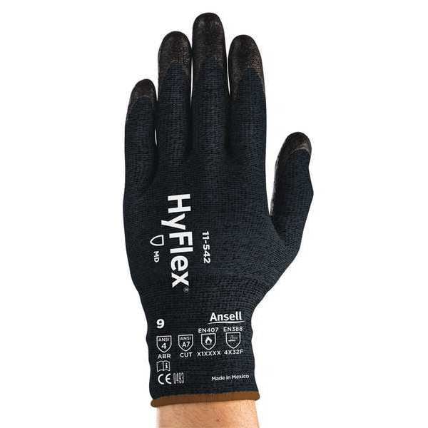 Cut Resistant Coated Gloves, A7 Cut Level, Foam Nitrile, M, 1 PR