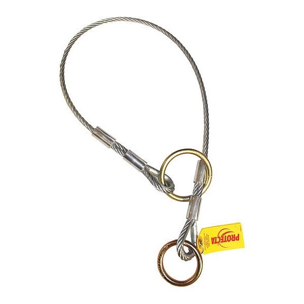 Cable Tie-Off Adaptor, Silver, 6 ft. (1.8m)