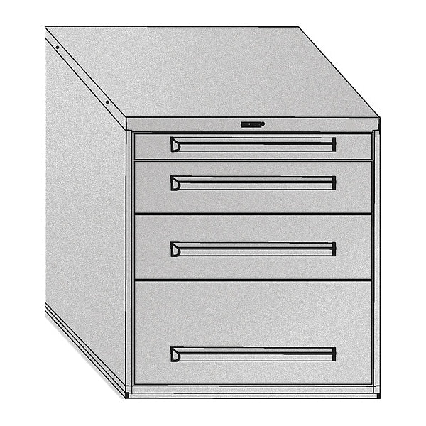 Mod Drawer Cabinet W/O Dividers, 30