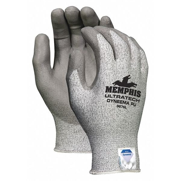 Cut Resistant Coated Gloves, A3 Cut Level, Polyurethane, XL, 1 PR