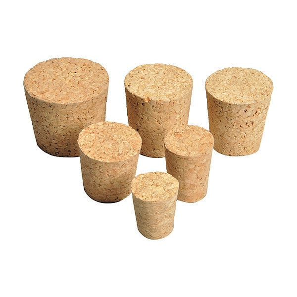 Solid Cork Stoppers, No. 00 100, PK100