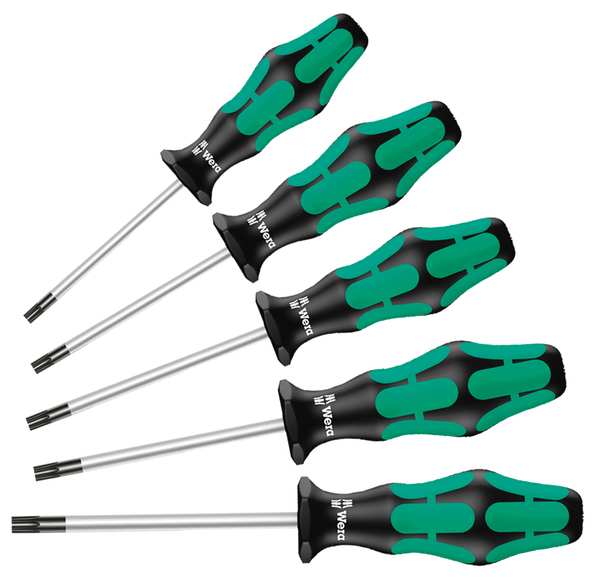 Screwdriver Set, Torx(R), 5 Pc