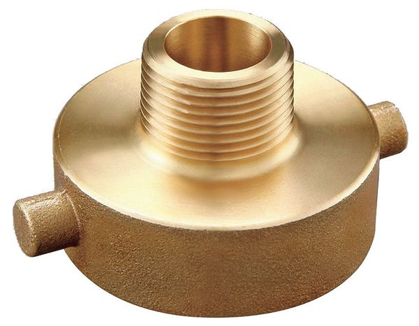 Fire Hose Adapter, FNPT x NST Male, Brass