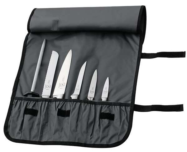 Knife Case, Holds 7 pcs., Poly, 21 In.