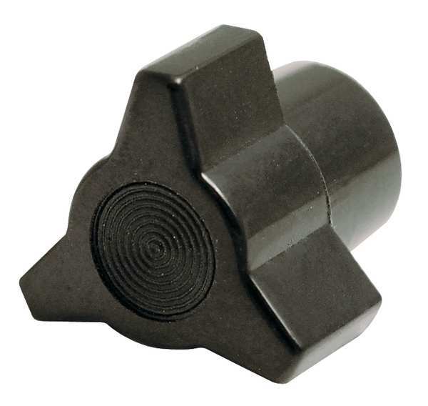 Three Prong Clamp Knob, 8-32 Thread Size, 1/3