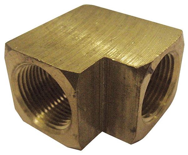 Brass 90 Degrees Female Elbow, FNPT, 1/8