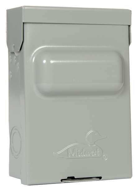 Fusible Air Conditioning Disconnect Switch, 60 A, 240V AC, 2 pole, NEMA 3R