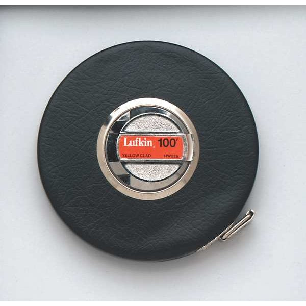 100 ft Tape Measure, 3/8 in Blade