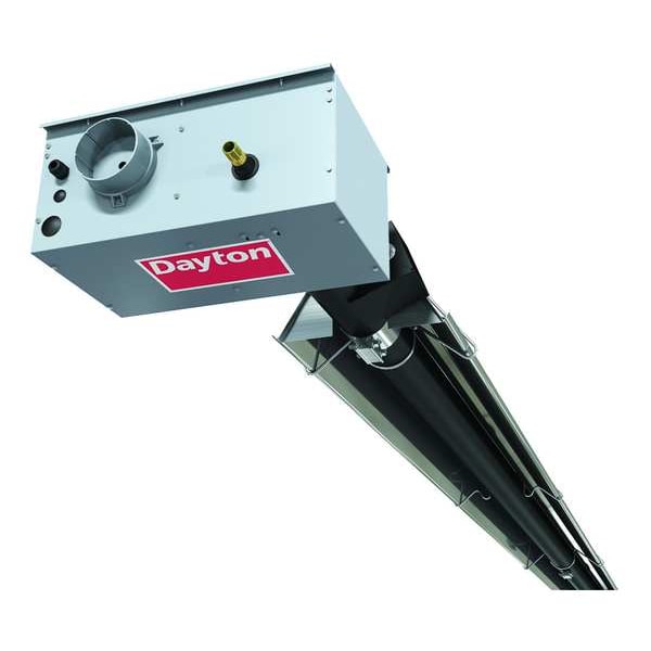 NG Infrared Tube Heater, 100000 BtuH