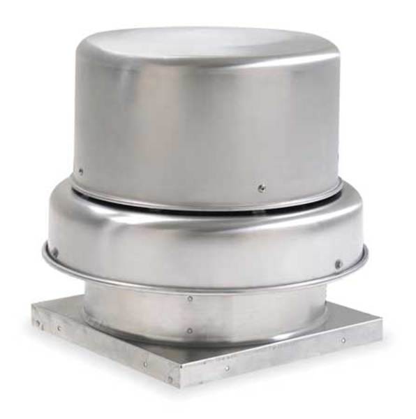 Downblast Vent, Belt Drive, 18-1/2 In