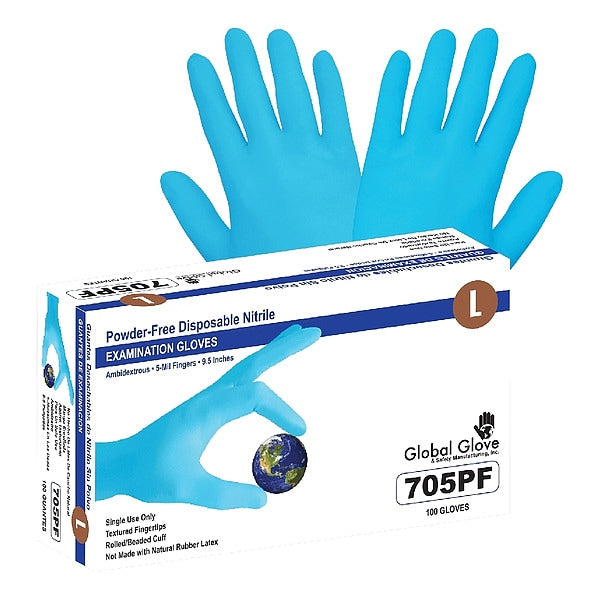 Gloves, Nitrile, Medical Grade, M