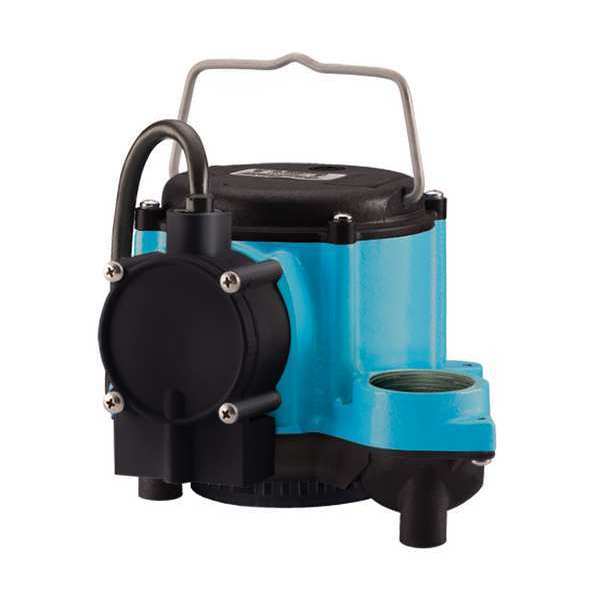 Sump Pump, Cast Iron Body, 1/3 hp