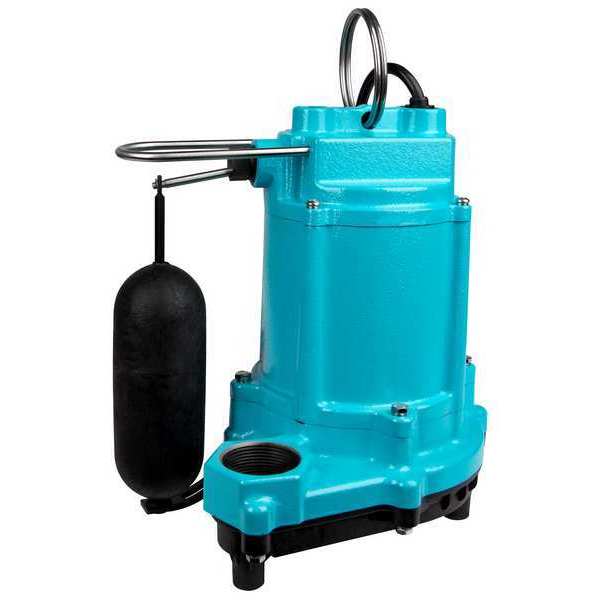 Sump Pump, Cast Iron Body, 1/3 hp