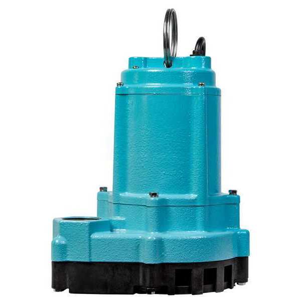 Effluent Pump, 60 Hz, 1-Phase, 4/10 hp