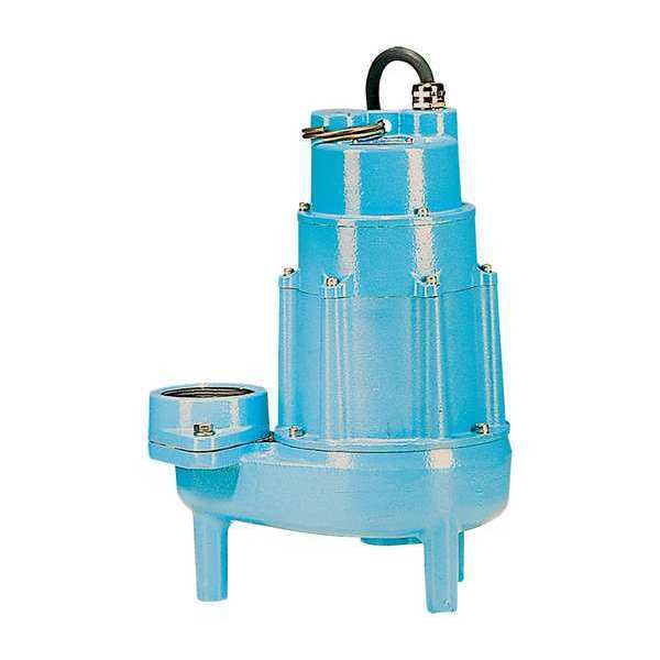 Sewage Pump, 60 Hz, three-phase, 2 hp