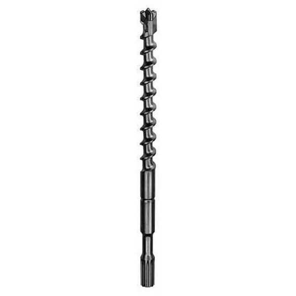 3/4 in. x 10 in. 4-Cutter Spline Rotary Hammer Drill Bit