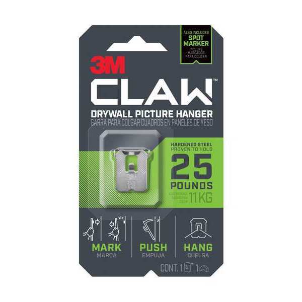 Drywall Picture Hanger, 1 Number of Hooks