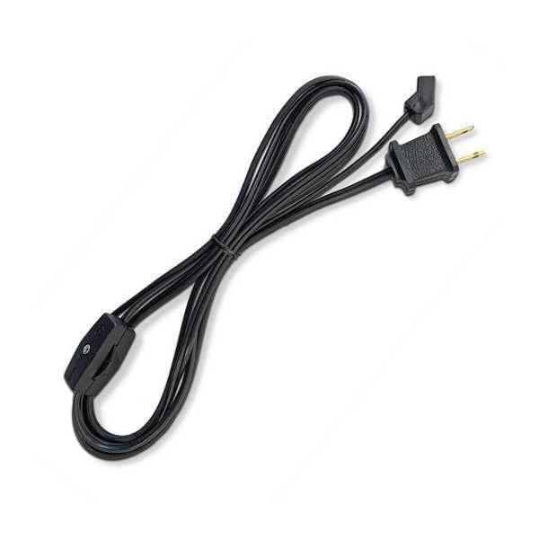 Cord Set With Plug, 72 in L, 115V AC