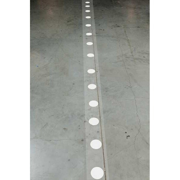 Floor Marking Tape, White, PK80