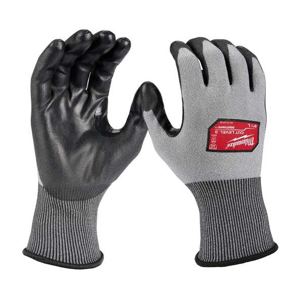 Level 3 Cut Resistant High Dexterity Polyurethane Dipped Gloves - Small