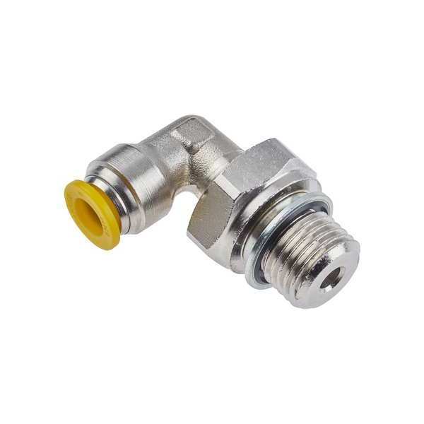 Fitting, 12 mm, Brass, Push-to-Connect
