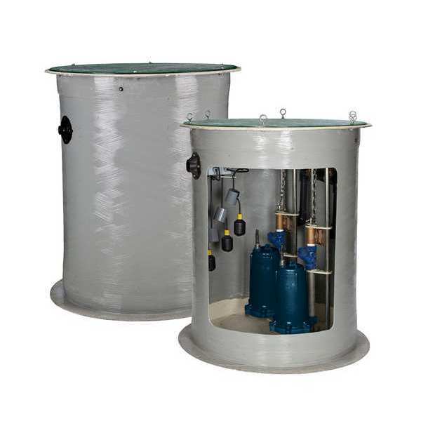 Grinder Pump, Single Phase, 13.9A, 3450 RPM