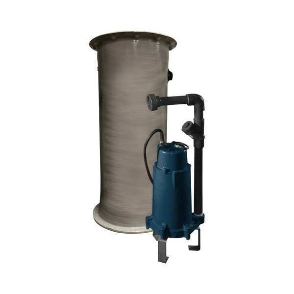 Grinder Pump, Single Phase, 13.9A, 3450 RPM