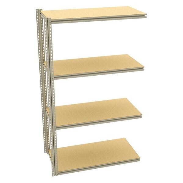 Boltless Shelving Add-On, 48x24, 4 Shelf
