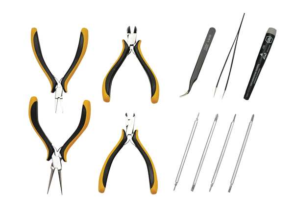4 3/4 in Needle Nose Plier Two Component Non-Slip Soft Grip Handle Handle