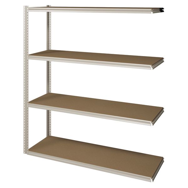 Boltless Shelving Add-On, 72x36, 4 Shelf
