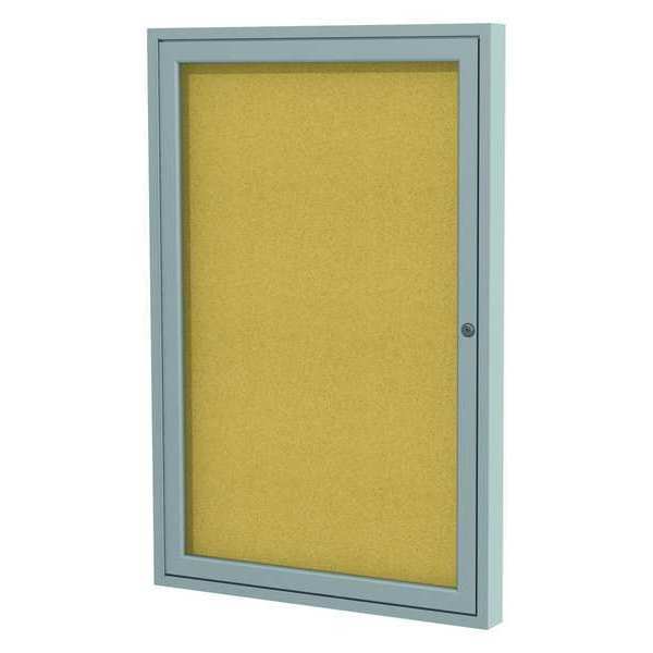 Enclosed Cork Bulletin Board 36