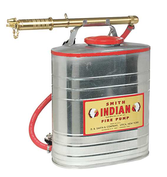 5 gal. Fire Pump with Smith Pump, Galvanized Steel Tank, 30
