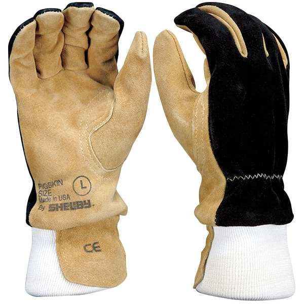 Firefighters Gloves, M, Pigskin, PR