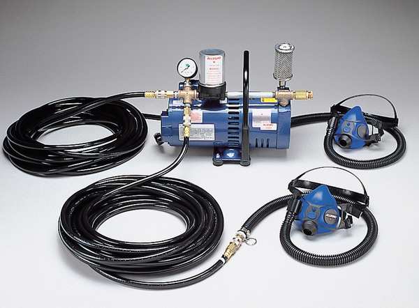 Supplied Air Pump Package, 2 Ppl, 3/4 HP