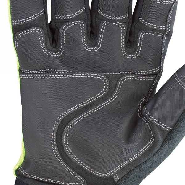 Hi-Vis Cold Protection Gloves, 60g Thinsulate/Micro Fleece Lining, S