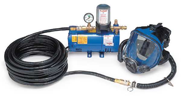 Supplied Air Pump Package, 1 Ppl, 1/4 HP