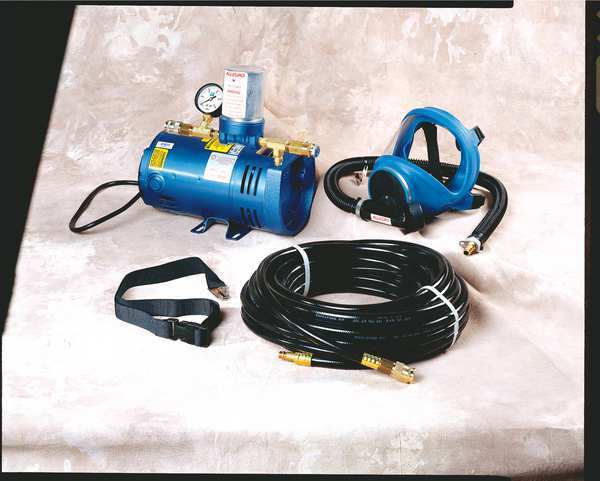 Supplied Air Pump Package, 1 Ppl, 1/4 HP