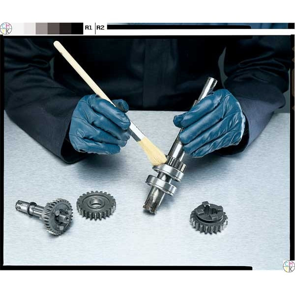 Nitrile Coated Gloves, Full Coverage, Blue, S, PR