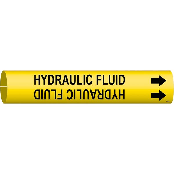 Pipe Markr, Hydraulic Fluid, 3/4to1-3/8 In