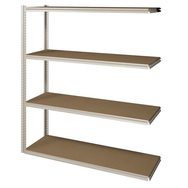 Boltless Shelving Add-On, 48x36, 4 Shelf