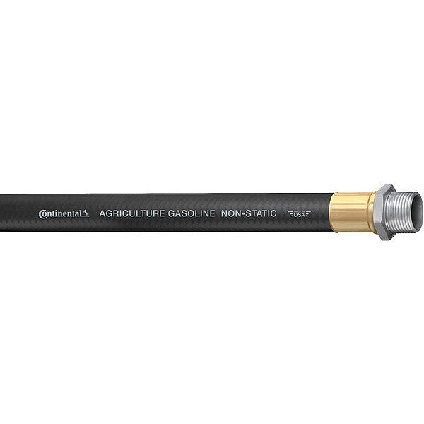 Gasoline Hose, 50 psi, Black, 20 ft. L
