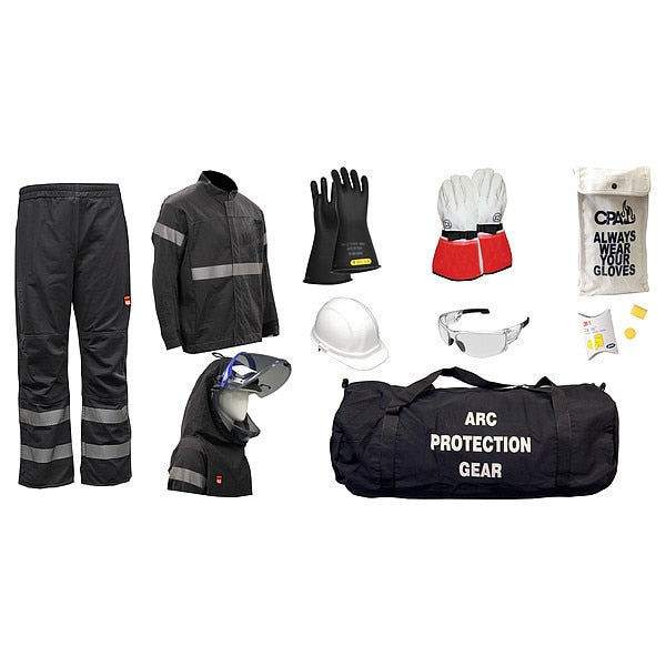 Arc Flash Protection Clothing Kit, Sz 9
