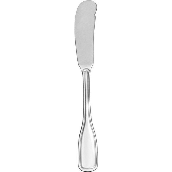 Butter Knife, 6 1/8 in L, Silver, PK12