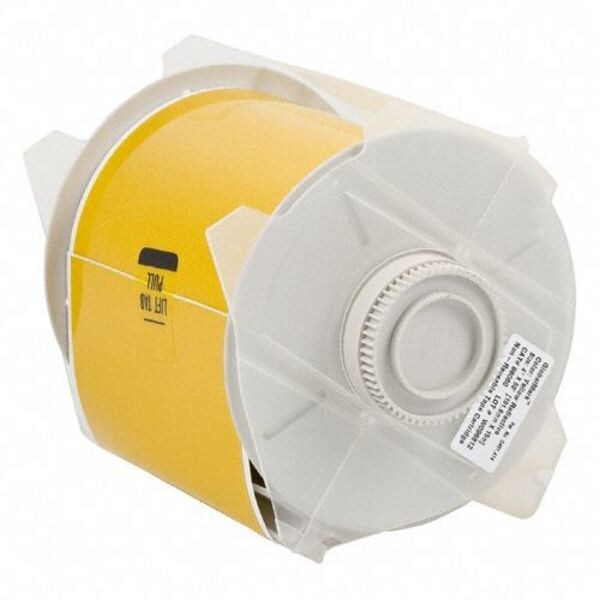 Tape, Yellow, 100 ft. L, 4 In. W
