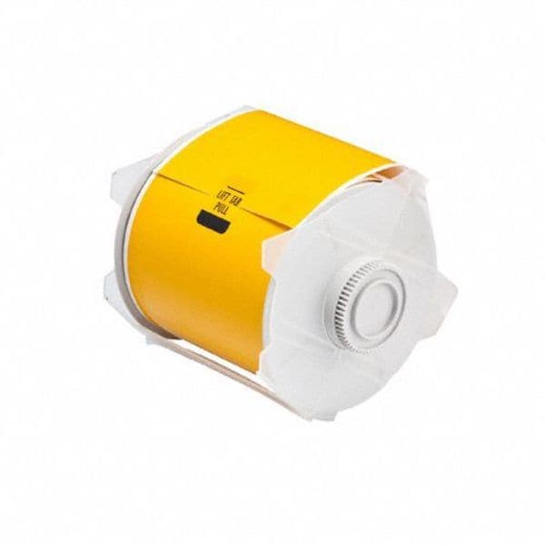 Label Tape Cartridge, Yellow, Labels/Roll: Continuous