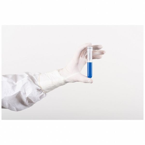 Disposable Gloves, Nitrile, White, ( 7 1/2 ), 200 PK