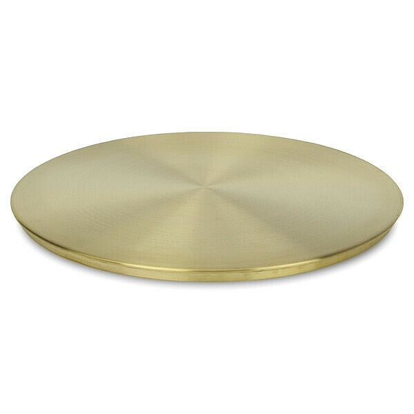 Testing Pan Cover, Brass, 12 In