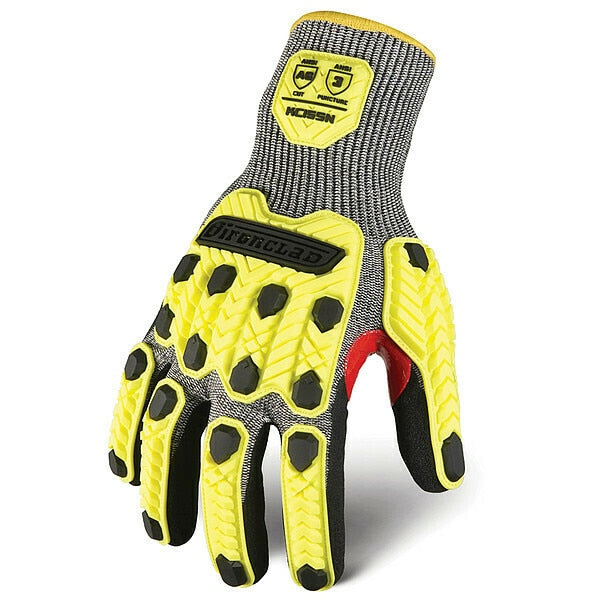 Knit Gloves, A6, HPPE/Steel, ANSI, S, PR