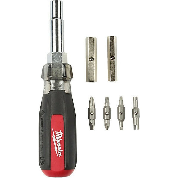 13in1 Cushion Grip Screwdriver w/Schrader Bit